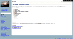 Desktop Screenshot of aphumangeo.wikispaces.com