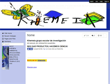 Tablet Screenshot of khemeia.wikispaces.com