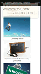 Mobile Screenshot of eshacommunity.wikispaces.com