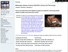 Tablet Screenshot of icsd-literacyacademy.wikispaces.com