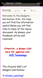 Mobile Screenshot of gadgets-gizmos.wikispaces.com