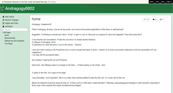 Desktop Screenshot of andragogy6802.wikispaces.com