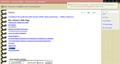 Desktop Screenshot of hansensinenglish.wikispaces.com
