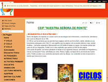Tablet Screenshot of ceipronte.wikispaces.com