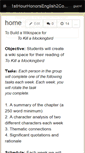 Mobile Screenshot of covinoenglish.wikispaces.com