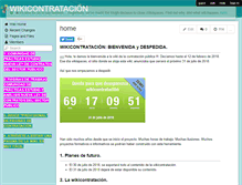 Tablet Screenshot of contratacionpublica.wikispaces.com