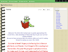 Tablet Screenshot of halifaxlibrary.wikispaces.com