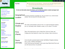 Tablet Screenshot of grasslands.wikispaces.com