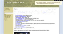 Desktop Screenshot of his145-trendsofthe80s.wikispaces.com
