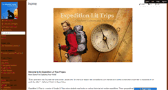 Desktop Screenshot of expeditionlittrips.wikispaces.com