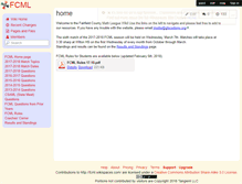 Tablet Screenshot of fcml.wikispaces.com