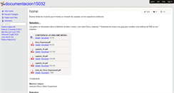 Desktop Screenshot of documentacion15032.wikispaces.com