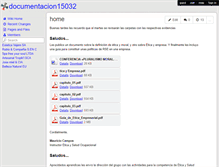 Tablet Screenshot of documentacion15032.wikispaces.com