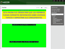 Tablet Screenshot of hdt228l.wikispaces.com