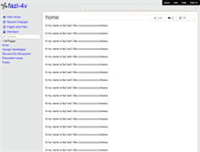 Tablet Screenshot of fazl-4v.wikispaces.com