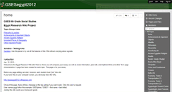 Desktop Screenshot of gsesegypt2012.wikispaces.com