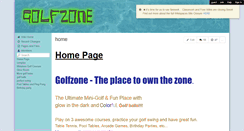 Desktop Screenshot of golfzone.wikispaces.com