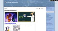 Desktop Screenshot of chemistryatdulwich.wikispaces.com