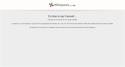 Desktop Screenshot of outplacement.wikispaces.com