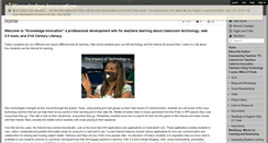Desktop Screenshot of knowledge-innovation.wikispaces.com