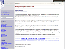 Tablet Screenshot of biomarket2010.wikispaces.com