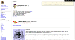Desktop Screenshot of fidesinvicta.wikispaces.com