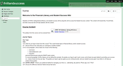 Desktop Screenshot of finlitandsuccess.wikispaces.com