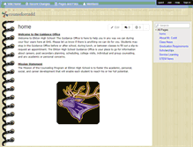 Tablet Screenshot of counselorcadd.wikispaces.com