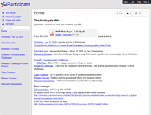Tablet Screenshot of iparticipate.wikispaces.com