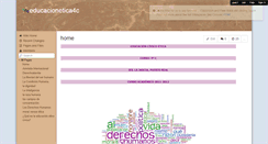Desktop Screenshot of educacionetica4c.wikispaces.com
