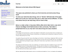 Tablet Screenshot of duke-school.wikispaces.com