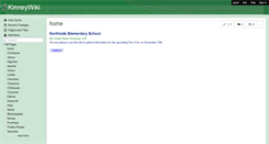 Desktop Screenshot of kinneywiki.wikispaces.com