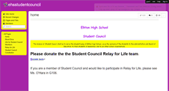 Desktop Screenshot of ehsstudentcouncil.wikispaces.com