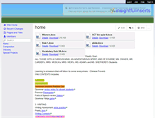 Tablet Screenshot of insightfulinserts.wikispaces.com