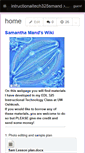 Mobile Screenshot of intructionaltech325smand.wikispaces.com