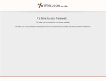 Tablet Screenshot of educadorsblocaires.wikispaces.com