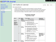 Tablet Screenshot of edp136-journal.wikispaces.com
