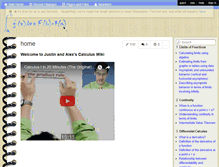 Tablet Screenshot of apcalcnotebookarjw.wikispaces.com