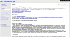 Desktop Screenshot of ctip.wikispaces.com