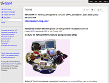 Tablet Screenshot of dppd.wikispaces.com