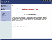 Tablet Screenshot of cm012.wikispaces.com