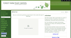 Desktop Screenshot of forestfarmpeacegarden.wikispaces.com