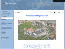 Tablet Screenshot of fjordskolen.wikispaces.com