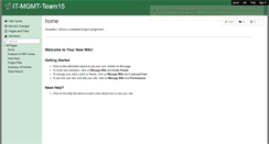 Desktop Screenshot of it-mgmt-team15.wikispaces.com