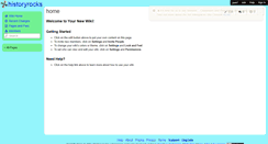 Desktop Screenshot of historyrocks.wikispaces.com