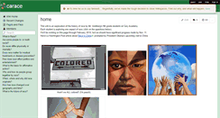 Desktop Screenshot of carace.wikispaces.com