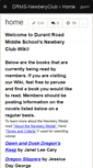 Mobile Screenshot of drms-newberyclub.wikispaces.com