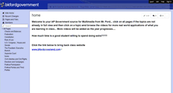 Desktop Screenshot of bkfordgovernment.wikispaces.com