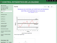 Tablet Screenshot of control-estadistico-de-la-calidad.wikispaces.com