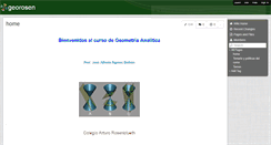 Desktop Screenshot of georosen.wikispaces.com